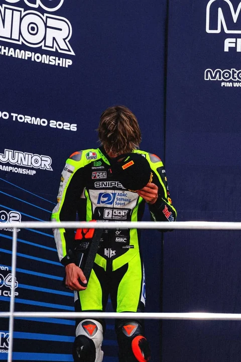 Fynn Kratochwil beim Round 5 in Circuit Ricardo Tormo, Valencia, Spanien