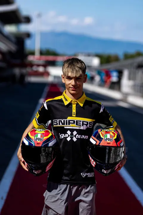 Fynn Kratochwil beim Round 1 Vorbericht in Circuit de Barcelona-Catalunya, Spanien