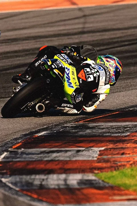 Fynn Kratochwil beim Round 5 in Circuit Ricardo Tormo, Valencia, Spanien