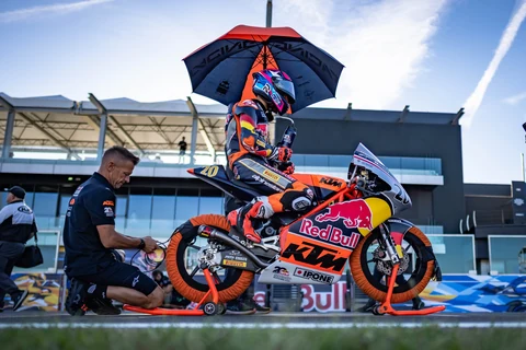 Fynn Kratochwil beim Round 6 in Misano World Circuit Marco Simoncelli, Italien