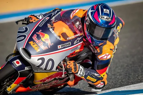 Fynn Kratochwil beim Round 1 in Circuito de Jerez - Angel Nieto, Spanien
