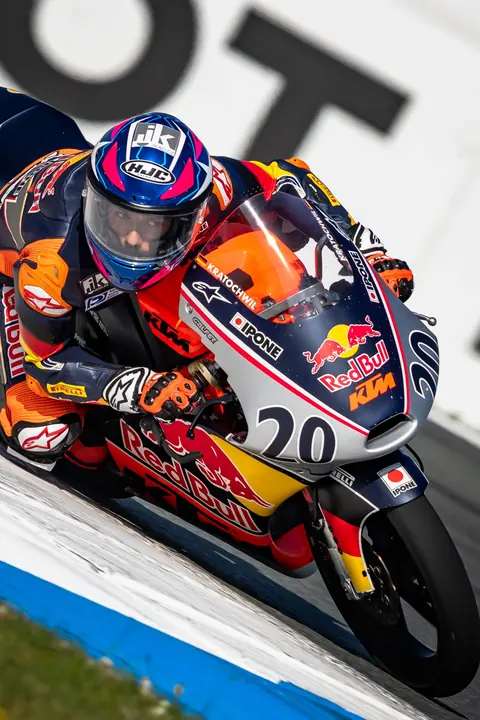 Fynn Kratochwil beim Round 4 in TT Circuit Assen, Niederlande