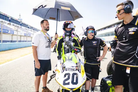 Fynn Kratochwil beim Round 3 in Circuito de Jerez - Angel Nieto, Spanien