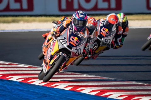 Fynn Kratochwil beim Round 6 in Misano World Circuit Marco Simoncelli, Italien