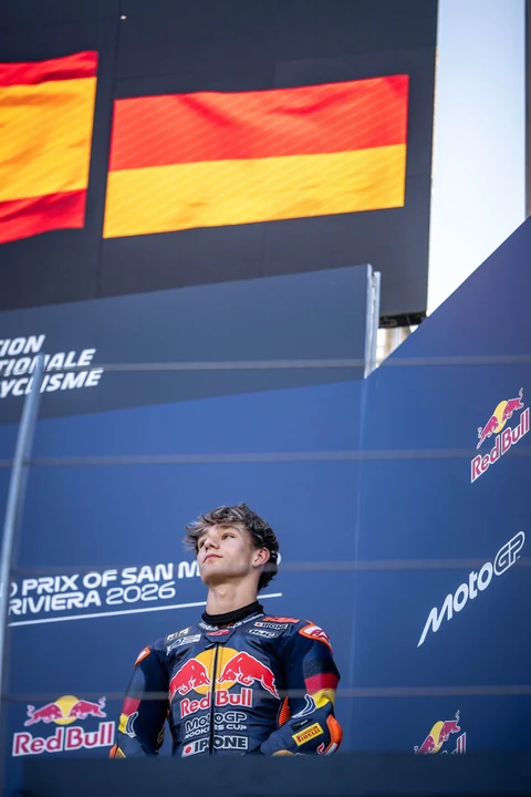 Fynn Kratochwil beim Round 6 in Misano World Circuit Marco Simoncelli, Italien