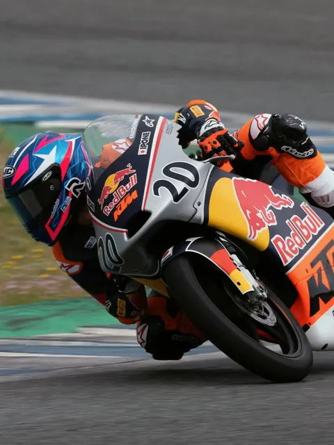 Fynn Kratochwil beim Saisontest in Circuito de Jerez - Angel Nieto, Spanien