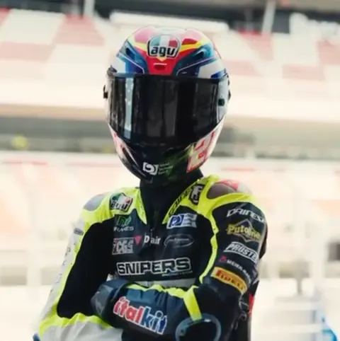Fynn Kratochwil beim Round 1 Vorbericht in Circuit de Barcelona-Catalunya, Spanien