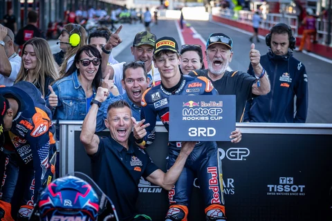 Fynn Kratochwil beim Round 6 in Misano World Circuit Marco Simoncelli, Italien