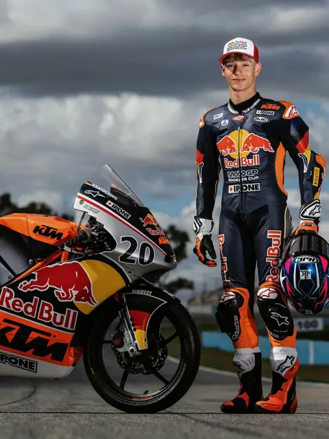 Fynn Kratochwil beim Saisontest in Circuito de Jerez - Angel Nieto, Spanien