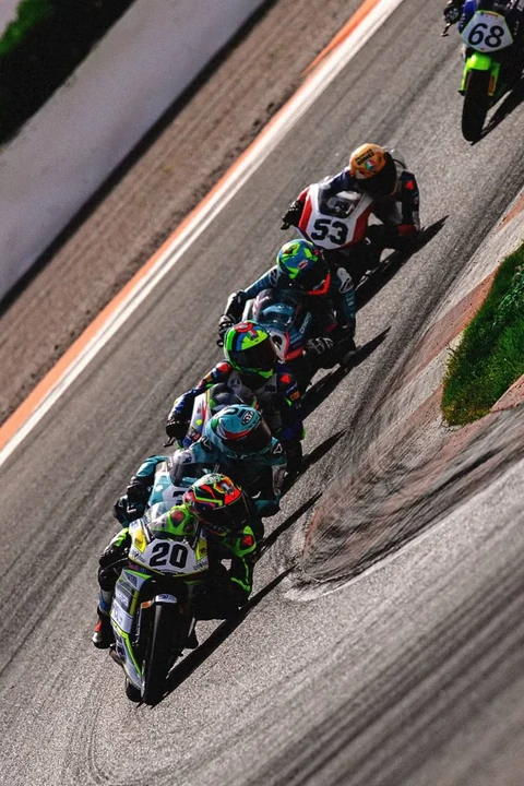 Fynn Kratochwil beim Round 5 in Circuit Ricardo Tormo, Valencia, Spanien
