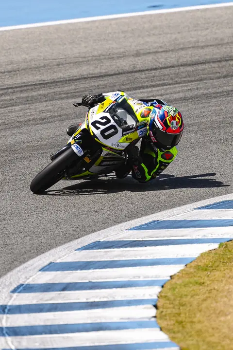 Fynn Kratochwil beim Round 3 in Circuito de Jerez - Angel Nieto, Spanien