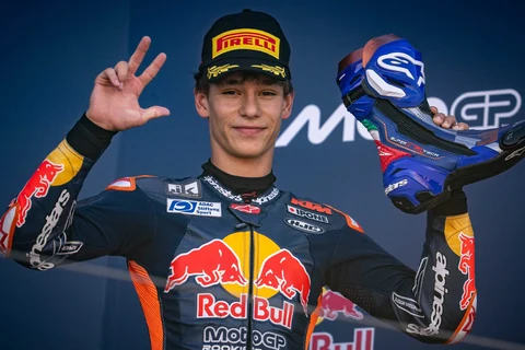 Fynn Kratochwil beim Round 6 in Misano World Circuit Marco Simoncelli, Italien