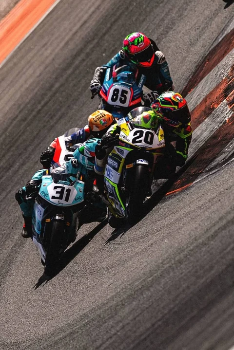 Fynn Kratochwil beim Round 5 in Circuit Ricardo Tormo, Valencia, Spanien