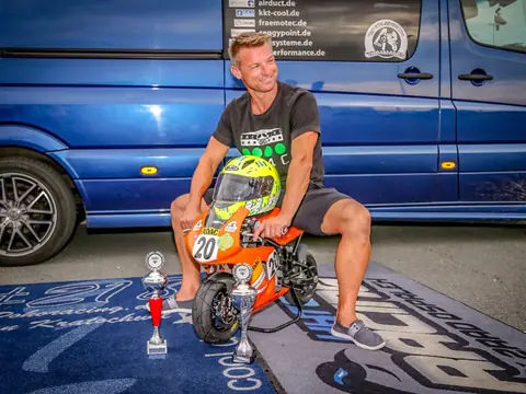 Pocket Bike - Schlüsselfeld, Fynn Kratochwil, 2019