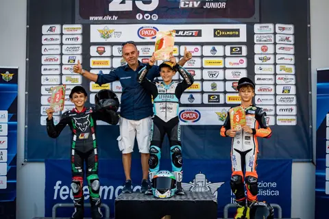 MiniGP Italy - Podi Gara 1 & 2, Fynn Kratochwil, 2023